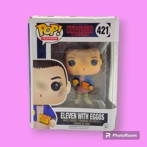 Funko POP! Stranger Things Eleven with Eggos #421 Vinyl Figure